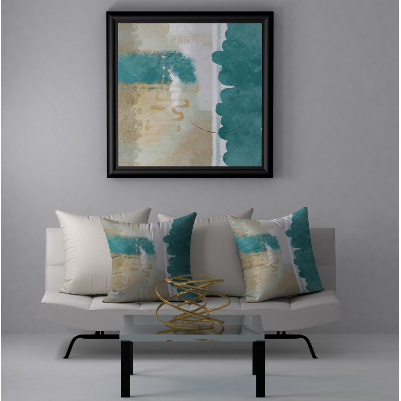 Housse de coussin carrée/insert, 18" x 18"