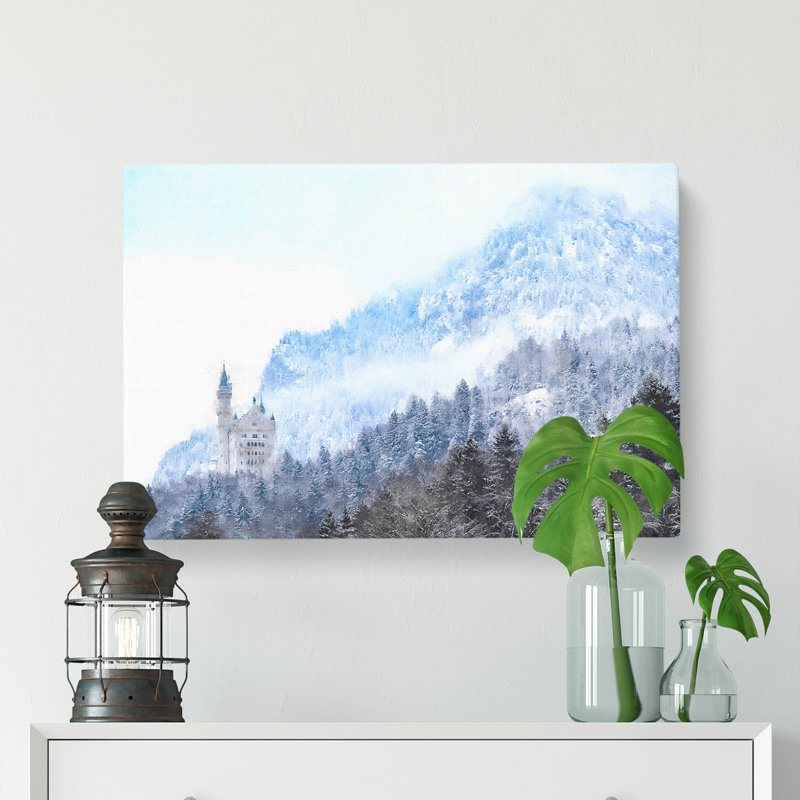 Neuschwanstein Castle In Germany - Wrapped Canvas, 35cm H x 50cm W x 3cm D