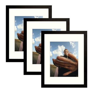 Gallery Wall 16x24 Picture Frame Wood Black 16x24 Poster Black