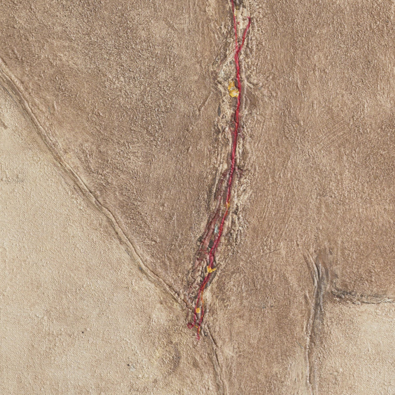 Burro Marron Painting by Paul Meyer, 40" H x 40" W