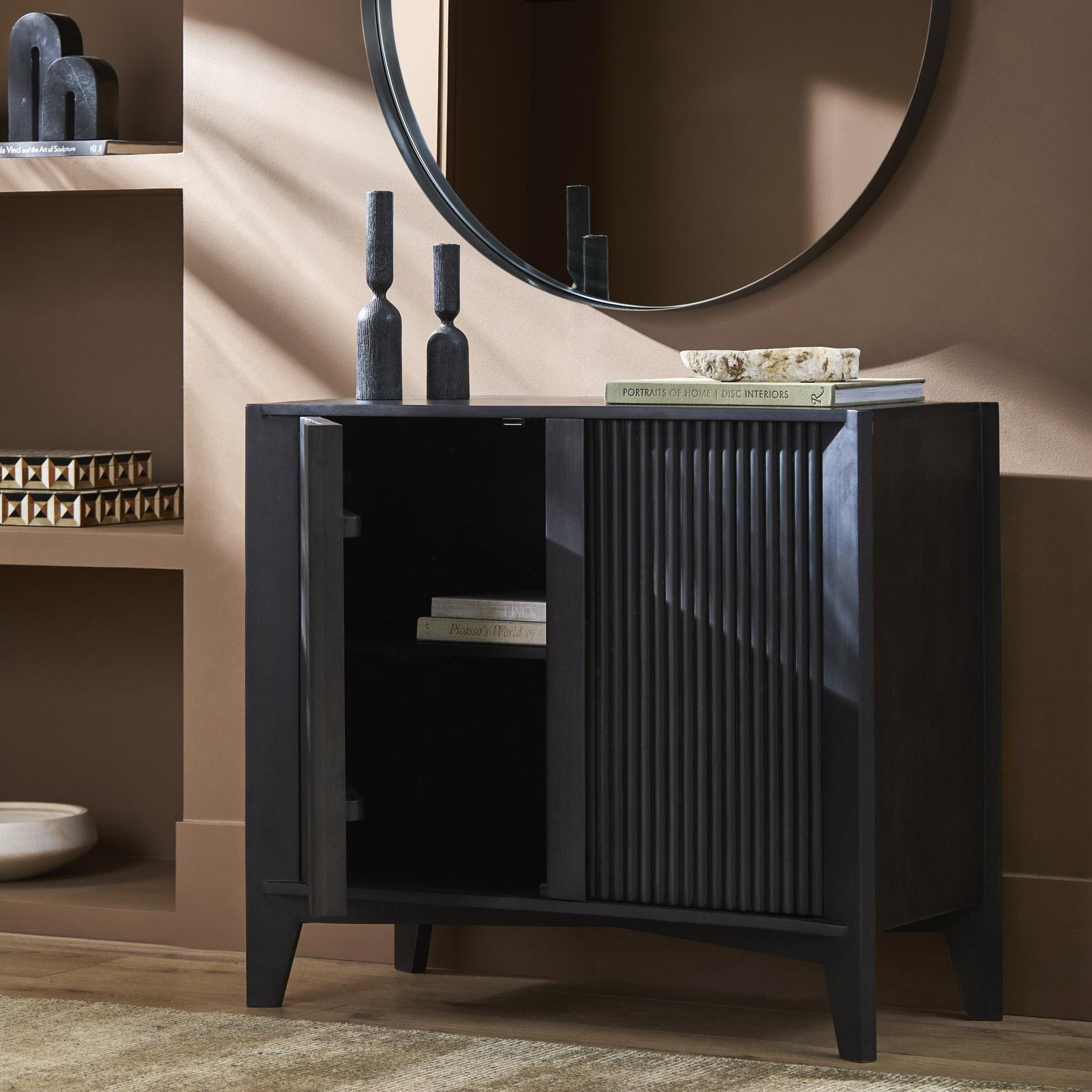 Mango Buffet Table, Black
