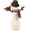  Bonhomme de neige et cardinal bestiole