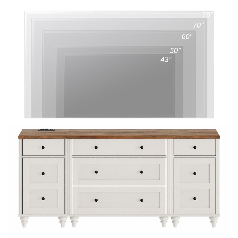 Cheever 9 Drawer Combo Dresser