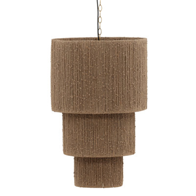 Luminaire suspendu Karo naturel