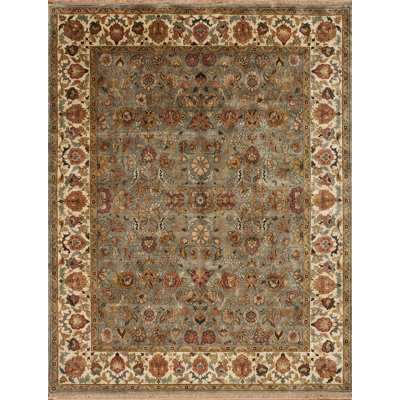 Golden Age Hand Knotted Wool Area Rug