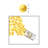 1 Piece Disposable Paper Plastic Paper No Holiday Confetti Disposable Party Supplies for Guests