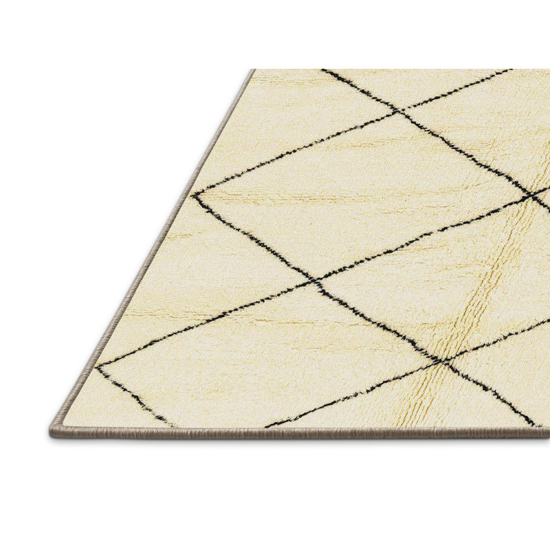 Abstract Indoor Rug, Rectangle 7' x 10'