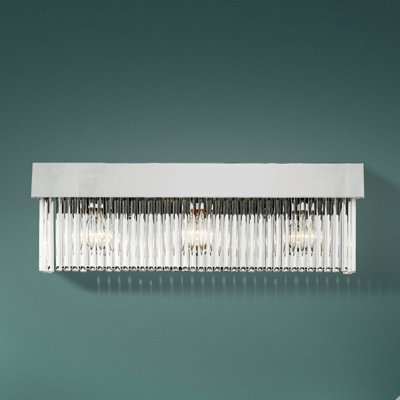 Barre d'éclairage de salle de bain 3 lumières Bamey