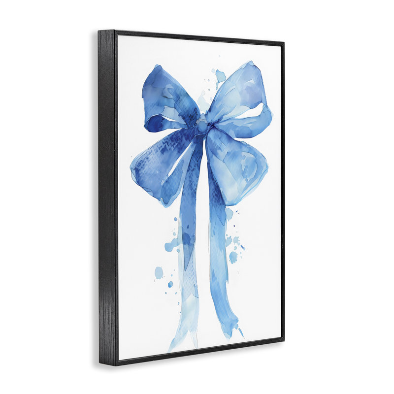 Illustration de l'arc de cloche bleue, estampe numérique, design par LSR Design Studio, Giclée encadrée noir minuit