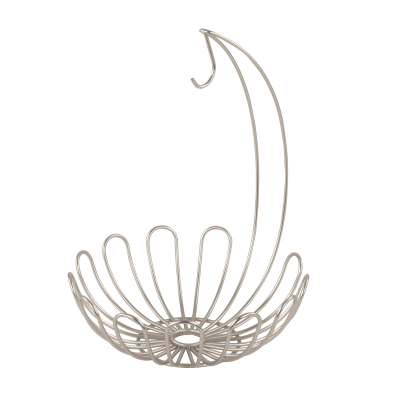 Porte-banane bloom Koeller, Nickel satiné