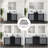 Zilara 55'' Double Bathroom Vanity with Marble Top