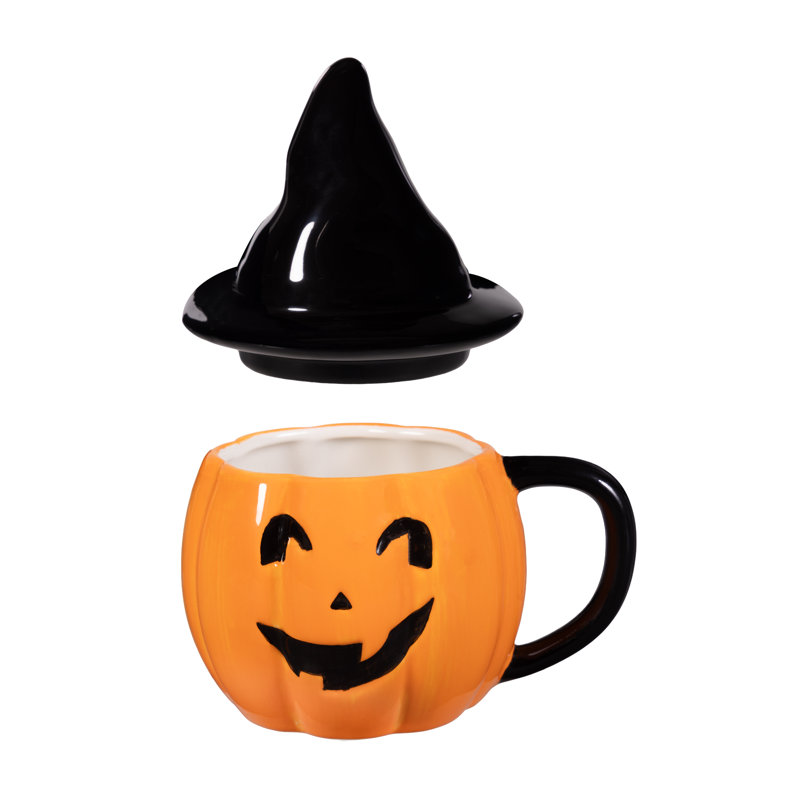 Tasse en céramique 16 oz avec chapeau de sorcière