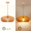 1 - Light Natural Drum Pendant