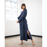 Women’s Kimono Robe Midnight Blue