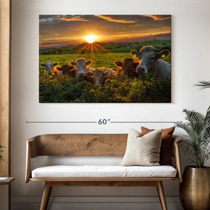 Brampt Sunset Cows