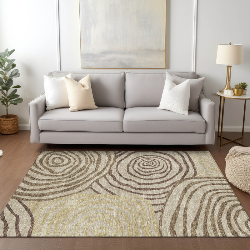 Tapis de porte d'extérieur antidérapant Leis, Rectangulaire 8 pi x 10 pi