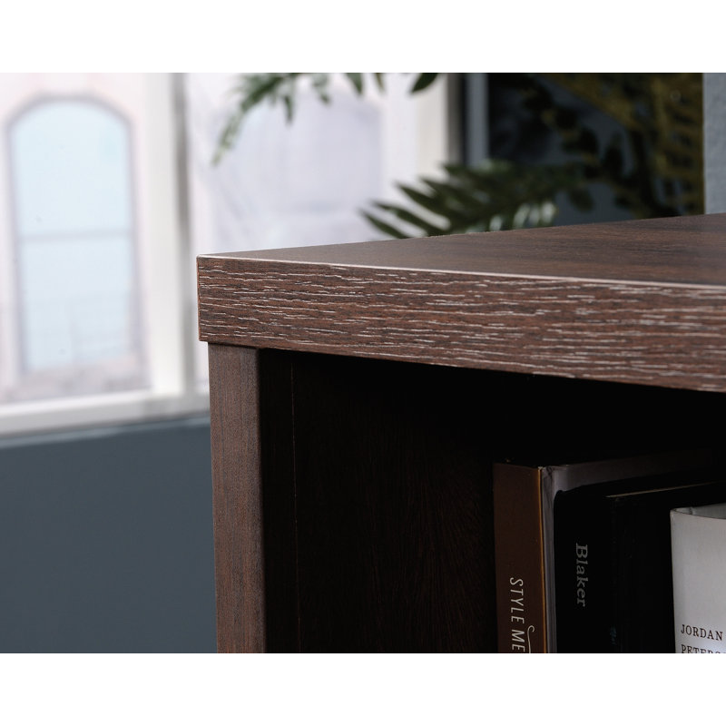 Englewood Spiced Mahogany Lateral File Credenza with Adjustable Shelf