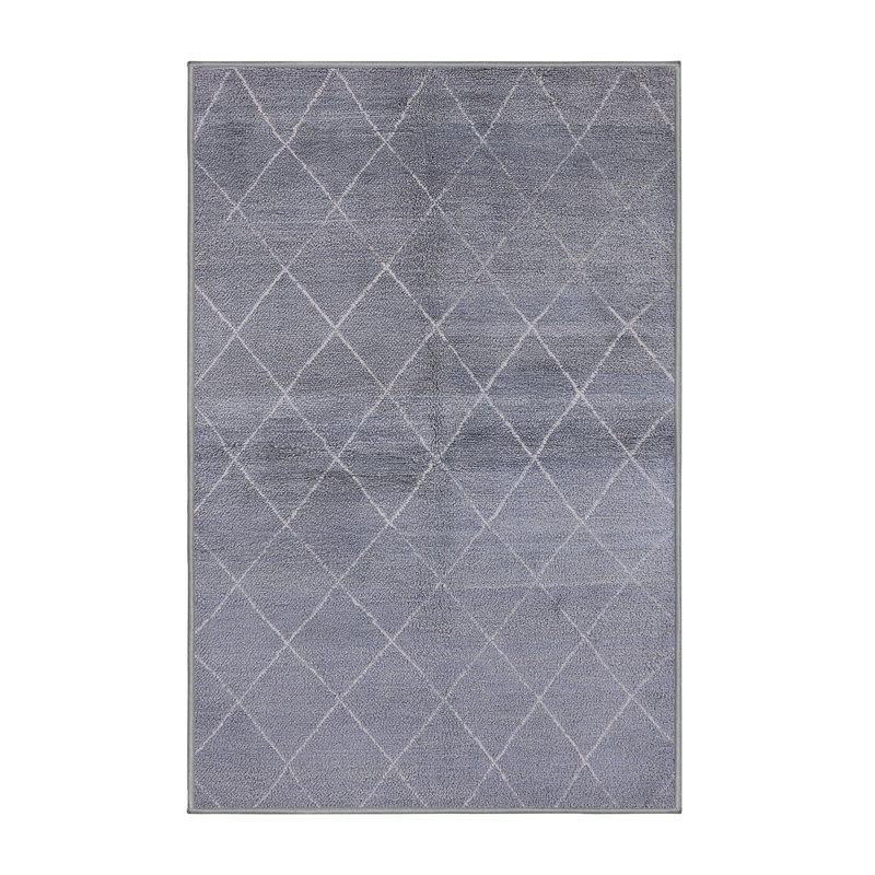 Boothe Geometric Indoor Rug, Rectangle 6' x 9'