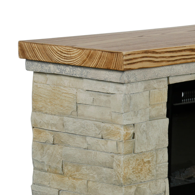 Foyer électrique d'intérieur Millwood Pines Terrafab Smart, White