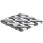Monroe 8x8 Triangle Polished Marble Mosaic Tile-913617268