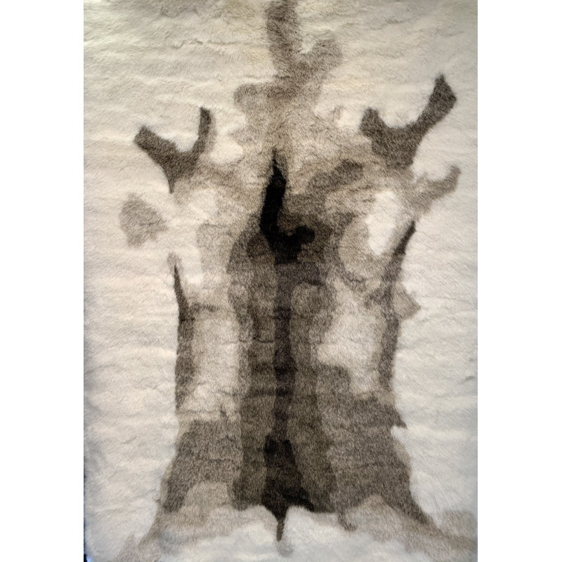 Tapis de peau de vache en fausse fourrure douce Reindeer Deer