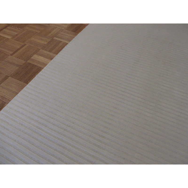 Tapis de zone en laine 5 pi x 7 pi 10 po one-of-kind à la main noué la Cisneros