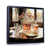 Black Floater Framed