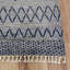 Tapis unique en laine noué à la main gris nouvel âge 7 pi 10 po x 10 pi 4 po Orrtanna