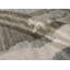 Cotton Abstract Area Rug in Gray