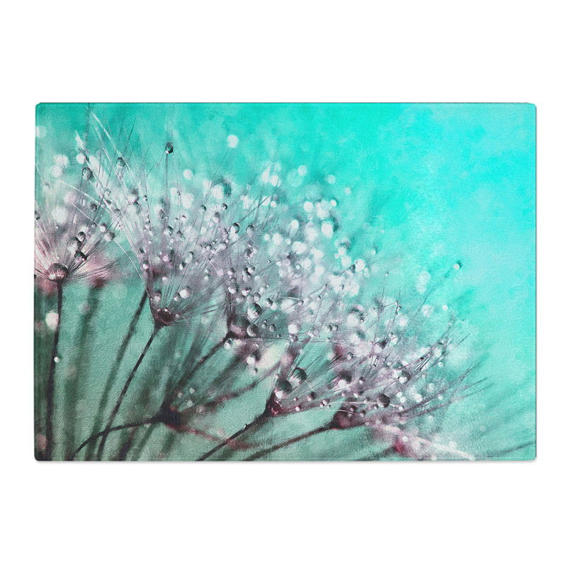 Dandelion Seeds Vol.6 Painting Chopping Board, 20cm W x 28.5cm L
