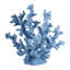 Sculpture corail bleue en polyrésine, statue de décoration côtière, pour manteau de cheminée, plateau de table, buffet ou bureau, 10 po x 6,5 po x 10 po