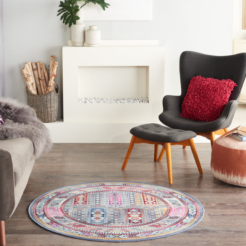 Indoor Rug, Round 4'