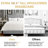 Fabric Upholstered Bed Frame with Adjustable Headboar,Wood Slat Support, Button Tufted Platform Bed-970880352-970880357