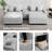 Cottie Corduroy U-Shaped Sectional Reversible-96766409
