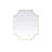 Notched Metal Mirror 36x42 inch in Brass-1472379603-1472379614