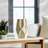 Valencia Sculpted Textured Stoneware Vase With Geometric Curves In Modern Matte Finish-2027376350