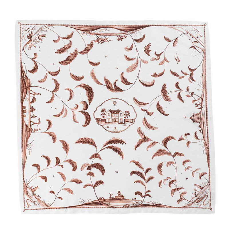 Country Estate Harvest Napkin, Sepia