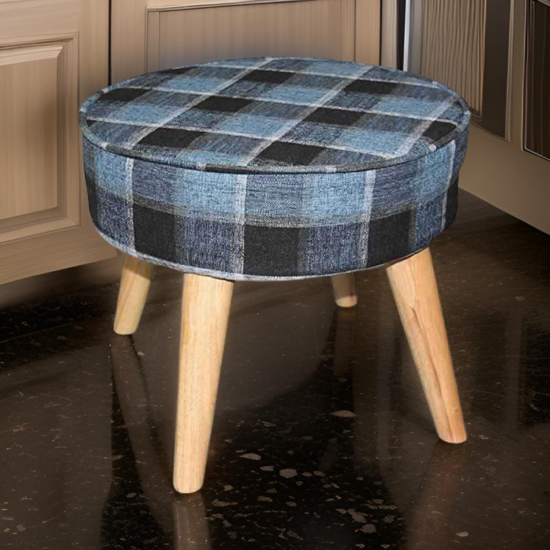 Kaelene Solid Wood Accent Stool