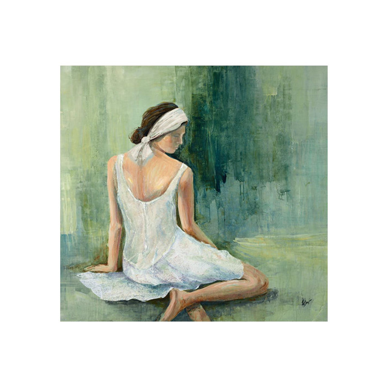 Morning Dress Painting, Outdoor, 30" H x 31" W x 1.5" D