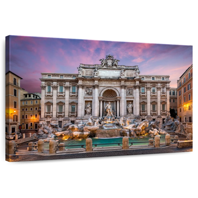 Ravi The Trevi Fountain, 34" H x 51" W