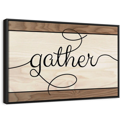 Tergel Gather, typographie III