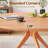 Crossroads 47.2"  Round Wood Table-1614798340