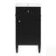 Meuble-lavabo autoportant avec lavabo en céramique, porte à fermeture douce, tablette réglable, style français, pieds solides-2044985253-2044985252