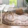 Tapis oriental Charlotte en brun