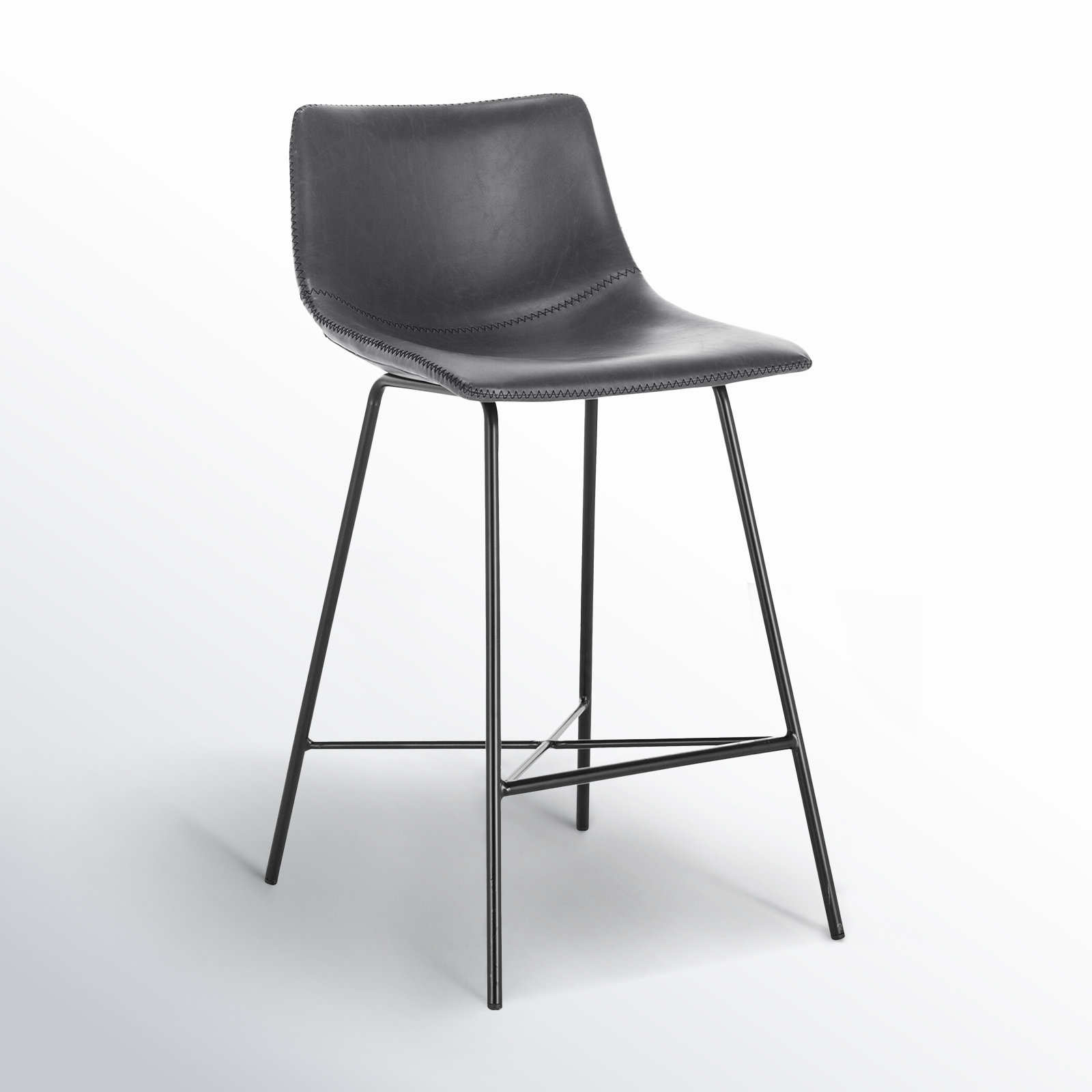 Brinley 24" Bar Stool, Gray