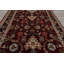 2'8''x10'2'' Runner Hand Knotted Wool Maroon Tabriz Traditional 300 KPSI Rug