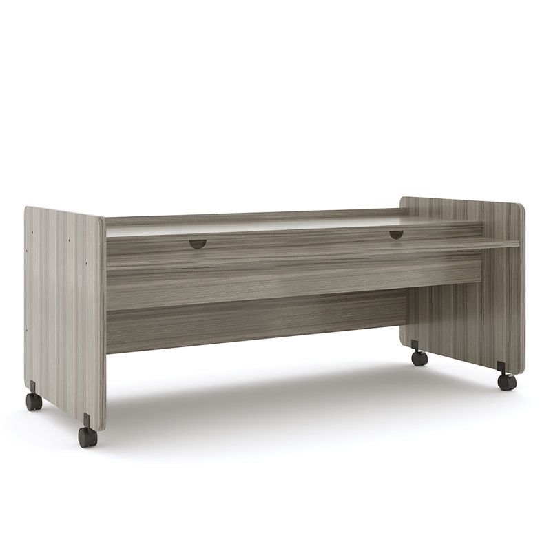 Table de formation 60 po, Non, Gris orme ombré