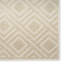 Tapis géométrique beige 8 pi x 10 pi