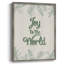 «Joy to the World», reproduction encadrée - bois massif-1609748072