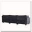 Canapé 3 places en tissu chenille profond-2064245414